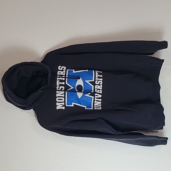 Disney Pixar Monster's University sweatshirt hoodie large - Picture 2 of 8